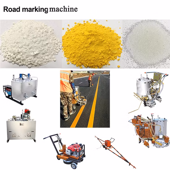 (EG-380) Hand-Push Manual Paint Road Marking Machine